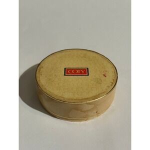 Coty vintage Dark‎ Loose Moisture Powder Vintage Beauty Cosmetic Makeup